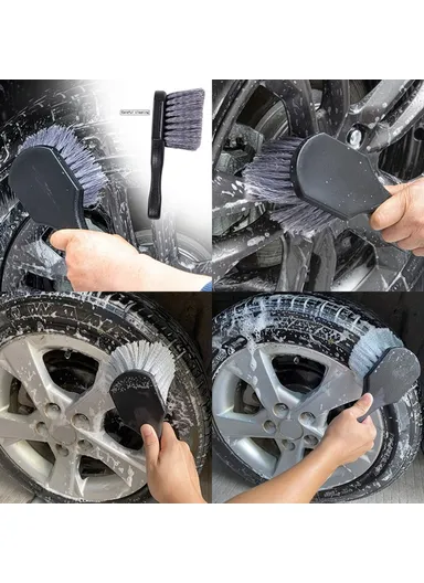 13 Pcs Car Detailing Cleaning Brushes Car Cleaning Tools Microfiber Towel Automobile Air Vents Wheel Wash Kit 