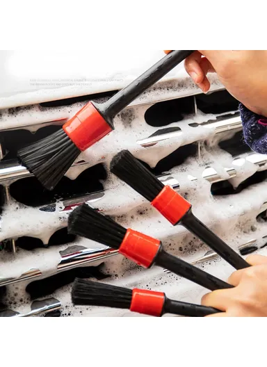 13 Pcs Car Detailing Cleaning Brushes Car Cleaning Tools Microfiber Towel Automobile Air Vents Wheel Wash Kit 