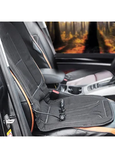12V Car Van Auto Heated Padded Pad Non-Slip Hot Seat Cushion Cover Warmer
