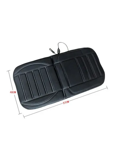 12V Car Van Auto Heated Padded Pad Non-Slip Hot Seat Cushion Cover Warmer