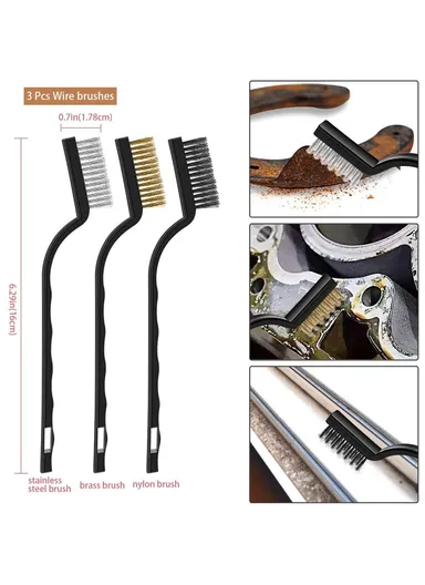 13pcs Car Detailing Cleaning Brushes Car Cleaning Tools Microfiber Towel Automobile Air Vents Wheel Wash Kit