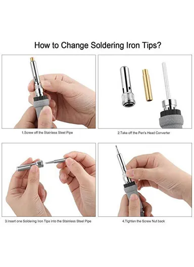 Soldering Iron Set Wood Burning Tool Engraver Tool Set