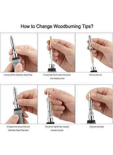 Soldering Iron Set Wood Burning Tool Engraver Tool Set
