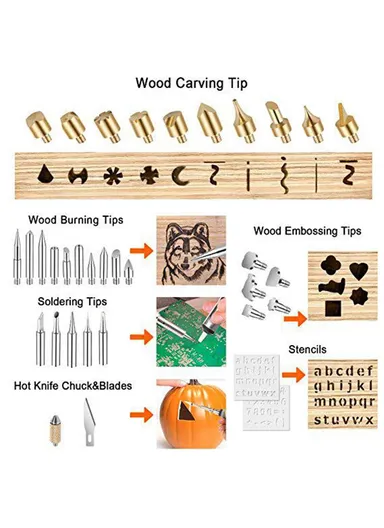 Soldering Iron Set Wood Burning Tool Engraver Tool Set