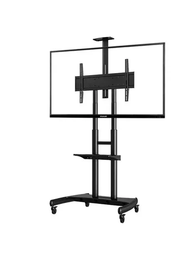 55-80" Free Lifting TV Stand, Mobile TV Cart with Camera AV Shelf, Max VESA  AVA1800-70-1P