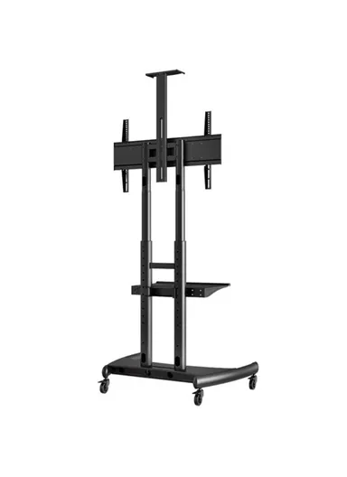 55-80" Free Lifting TV Stand, Mobile TV Cart with Camera AV Shelf, Max VESA  AVA1800-70-1P