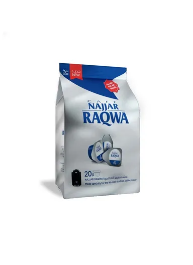 20 Capsules Single Cup Plain Raqwa Bag