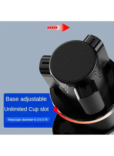 Cup Holder Tray Multifunction Vehicle Mounted Water Cup Drink Holder Rotating Adjustable Phone Holder Organizer - Large