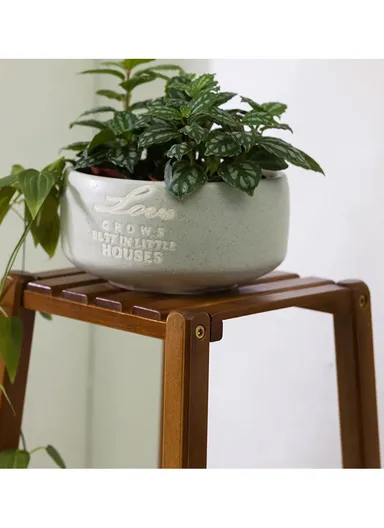 4 Floors Plant Flower Pot Stand Plant Holder Plant Display Rack (L37 x W37 x H120)cm 