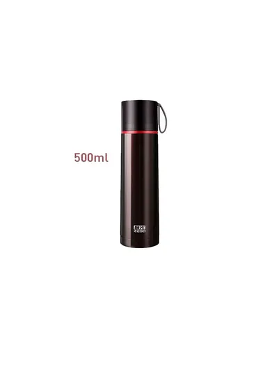 500ml Vacuum Supreme Bullet Cup Thermos With Rubber Handle (D6.8 x H25)cm