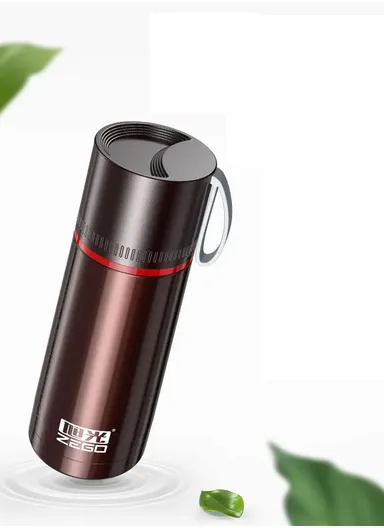 500ml Vacuum Supreme Bullet Cup Thermos With Rubber Handle (D6.8 x H25)cm