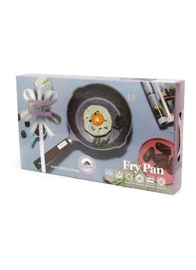 1.8L Toughened Non-Stick Frypan CA005-C24 (D24 x H5)cm - Purple 