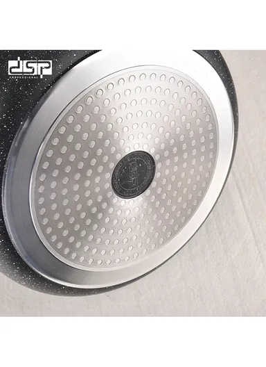 1.8L Toughened Non-Stick Frypan CA005-C24 (D24 x H6)cm - Black