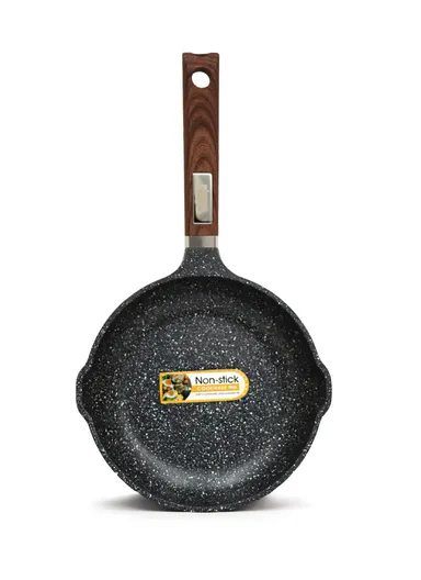1.8L Toughened Non-Stick Frypan CA005-C24 (D24 x H6)cm - Black