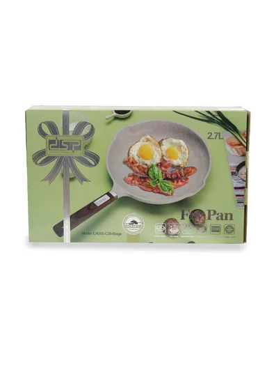 2.7L Toughened Non-Stick Frypan CA005-C28 (D31 x H6)cm - Beige