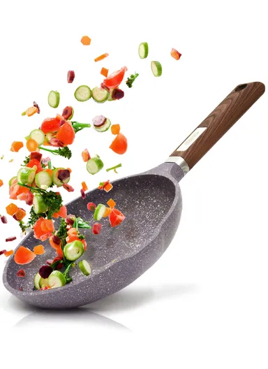 2.7L Toughened Non-Stick Frypan CA005-C28 (D31 x H6)cm - Purple