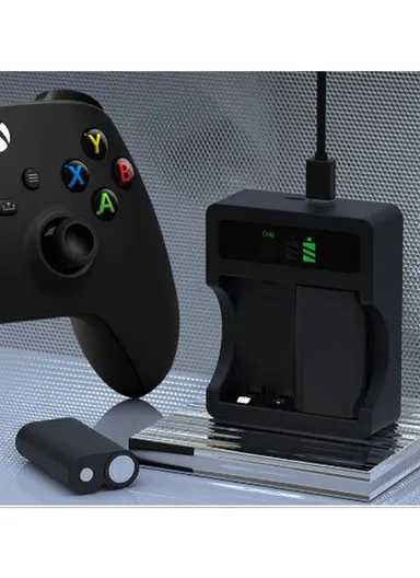 Beston Charger for Xbox + 2 Batteries