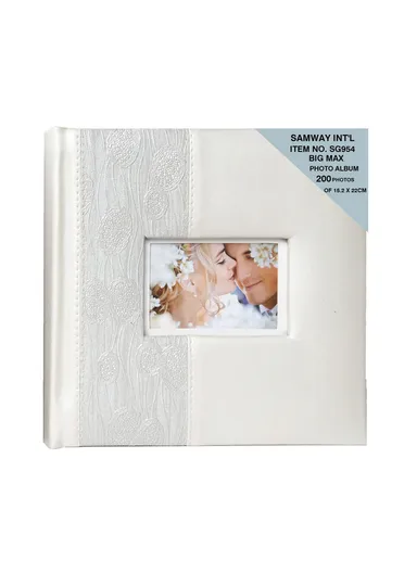 Wedding Album 200 Pictures (Photo Size 15.2 x 22cm)
