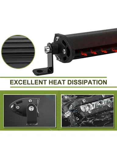 44-inch 42W 3360lm 42-LED White Automotives Driving Waterproof Light Bar For Road Lights LKT-SMK16-162 (L111 x W5 X H3)cm