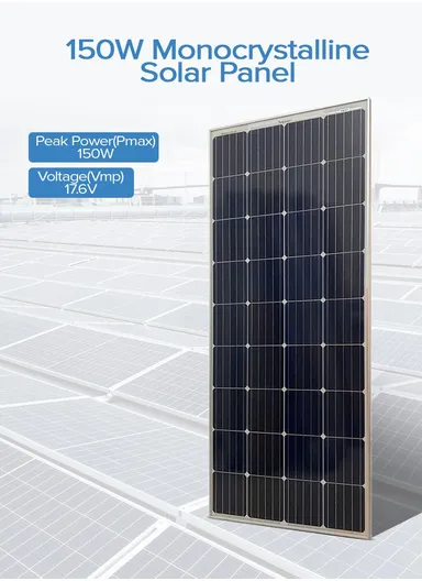 150W Monocrystalline Solar Panel