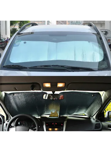 Foldable Universal Anti UV Rays Windshield Sun Shade (W170 x H70)cm