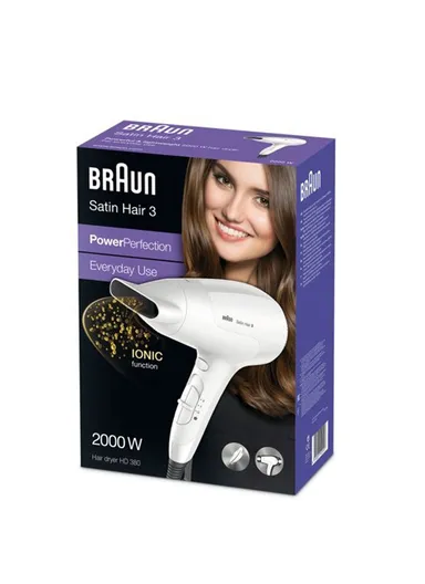 2200W 3 Speed Electric Hair Dryer BRHD380E