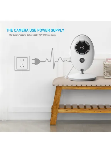 Tecnolux 2.4'' LCD Wireless Baby Monitor With Night Vision VB605