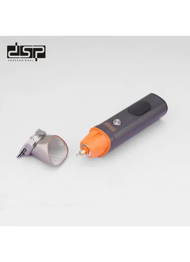 5W 600mAh 5-In-1 Rechargeable Lithium Battery IPX6 Stainless Steel Grooming Set For Body Face Nose &amp; Ear With Built-In LED Display 90642