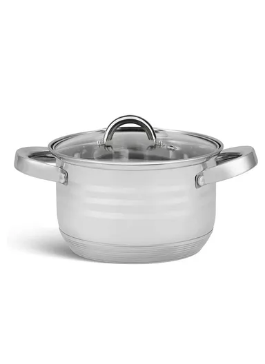 10 Pcs 16/18/20/22/24cm Stainless Steel Saucepots Casserole Set HF-223