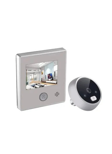  2.8 inch LCD Digital Doorbell Camera 1080P Night Vision Viewer Electronic Video Door Bell Peephole C17