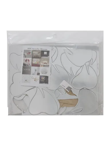 25 Pcs DIY Acrylic Mirror Wall Stickers JM003
