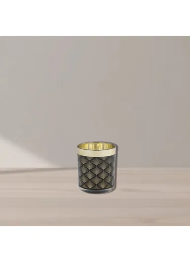 Oli Candle Holder 7 x 8 cm - Black