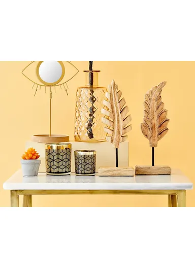 Oli Candle Holder 7 x 8 cm - Black