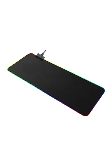 Rubber Base Gaming Mouse Pad With 7 Colors RGB Lights GMSX5