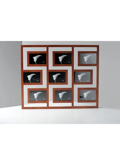Wooden Frame For Nine 10x15cm Pictures