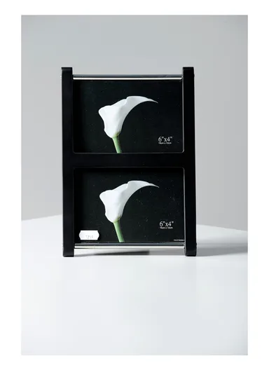 Wooden Frame For Two 10x15cm Pictures