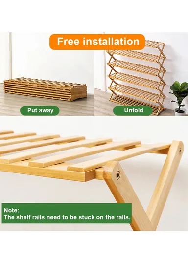 3 Layer 100cm Multiple Flower Pot Stand - Brown