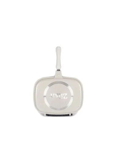 Granite Coating Aluminum Double Fry Pan ZLN9522