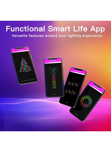 5m 33-LED Copper Wire USB Bluetooth Smart Festival Party Decorative Colorful LED String Waterproof Remote Control Music BSL1