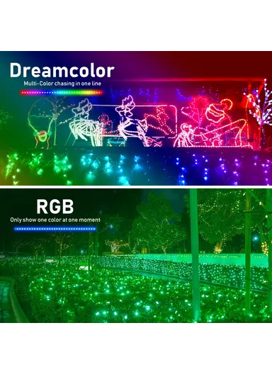 5m 33-LED Copper Wire USB Bluetooth Smart Festival Party Decorative Colorful LED String Waterproof Remote Control Music BSL1