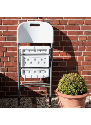 4 PCS HDPE Plastic Foldable Chair With Handle HQ-Y52 (L47 x W50 x H84)cm