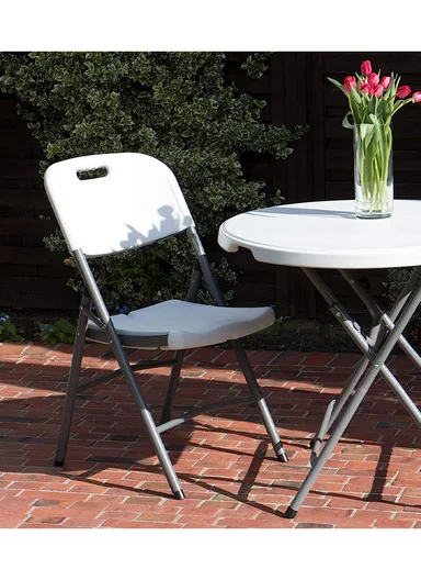 4 PCS HDPE Plastic Foldable Chair With Handle HQ-Y52 (L47 x W50 x H84)cm