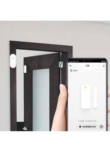 Wireless WiFi Door &amp; Window Sensor, Smart Home Doorbell AW201
