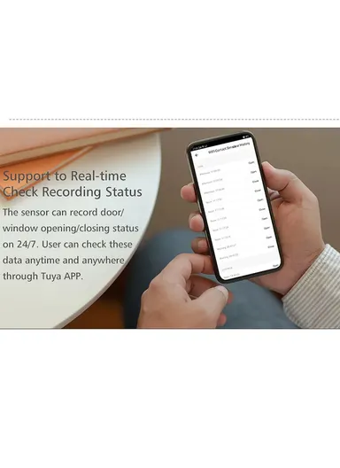 Wireless WiFi Door &amp; Window Sensor, Smart Home Doorbell AW201