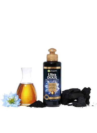 200ml Ultra Doux Charcoal leave in