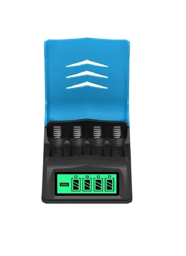 Beston C9001 One Hour LCD USB Charger for Four 1.2V AA &amp; AAA			