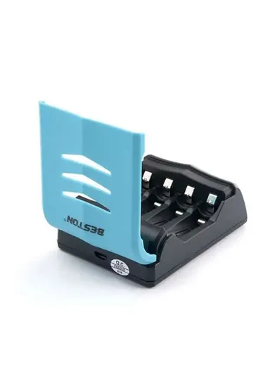 Beston C9001 One Hour LCD USB Charger for Four 1.2V AA &amp; AAA			