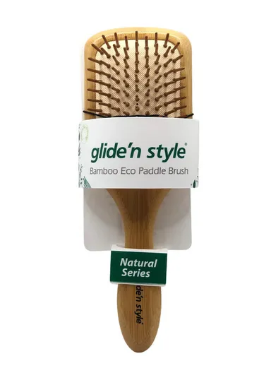 Glide'n Style Bamboo Eco Paddle Brush GS-248