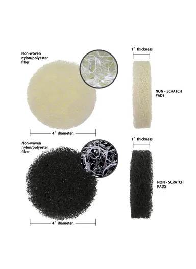 18 Pcs Electric Washing Brush Drill Set For Car Bathroom Kitchen 1908 (Drill Not Included)