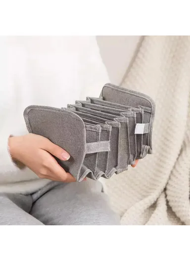 Drawer Divider Bras Lingerie Panties Storage Boxes Closet Underwear Organizer - Pink/M